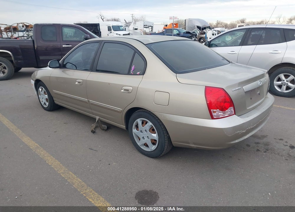 2006 HYUNDAI ELANTRA VIN: KMHDN46D66U321719