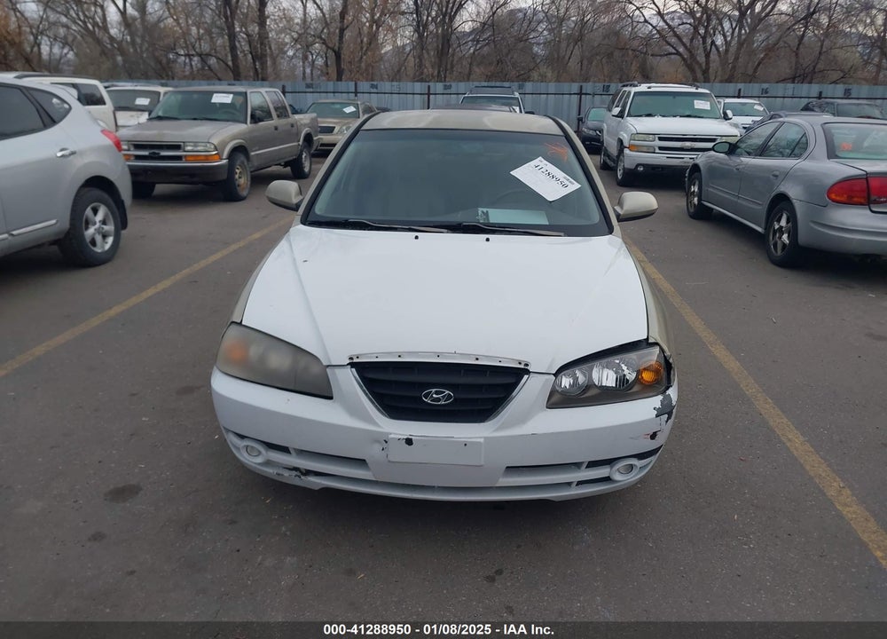 2006 HYUNDAI ELANTRA VIN: KMHDN46D66U321719