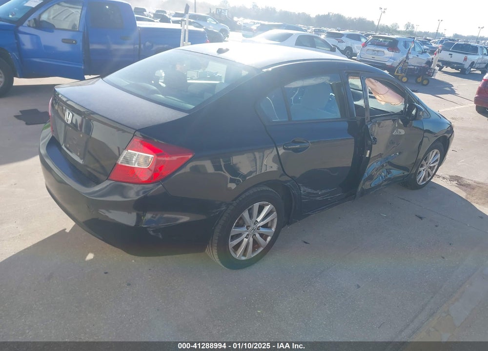 2012 HONDA CIVIC VIN: 19XFB2F89CE302315