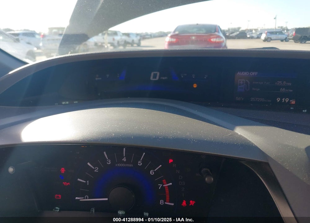 2012 HONDA CIVIC VIN: 19XFB2F89CE302315