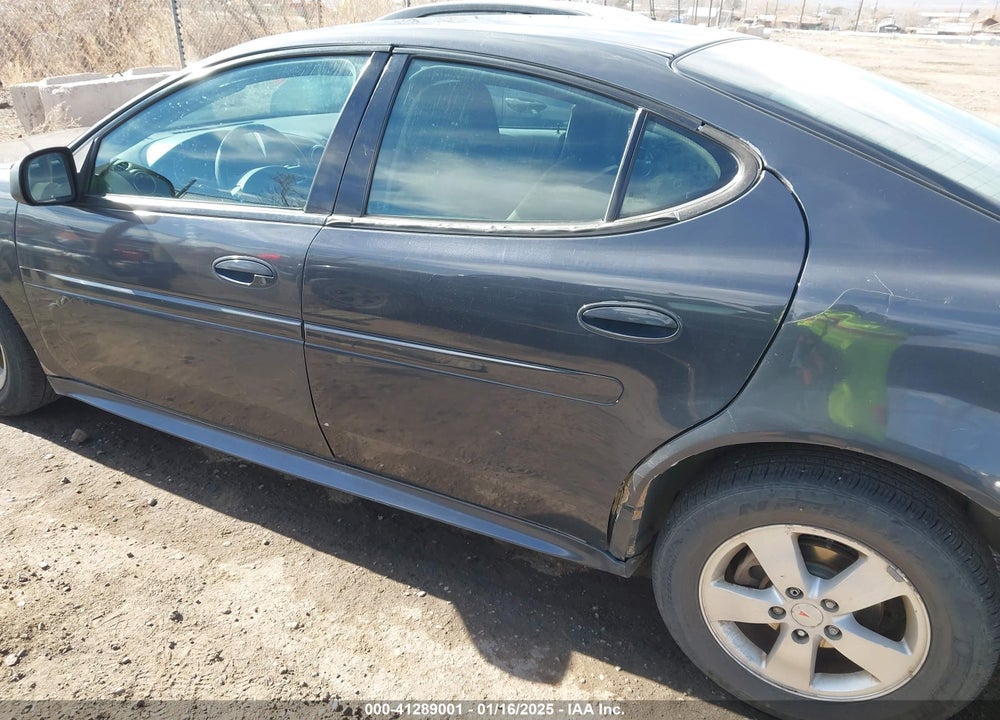 2008 PONTIAC GRAND PRIX VIN: 2G2WP552381146457
