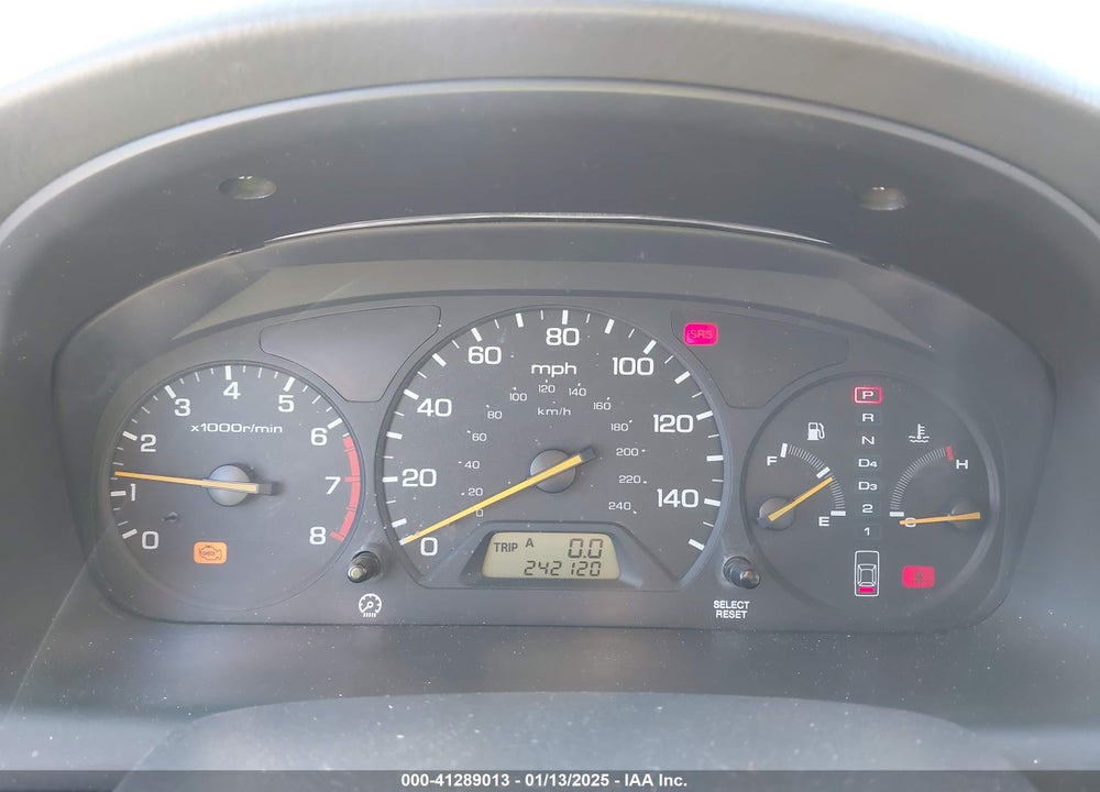 2002 HONDA ACCORD 3.0 EX VIN: 1HGCG16562A016798