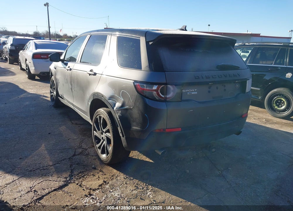 2016 LAND ROVER DISCOVERY SPORT HSE LUX VIN: SALCT2BG0GH615369