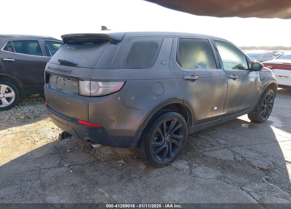 2016 LAND ROVER DISCOVERY SPORT HSE LUX VIN: SALCT2BG0GH615369