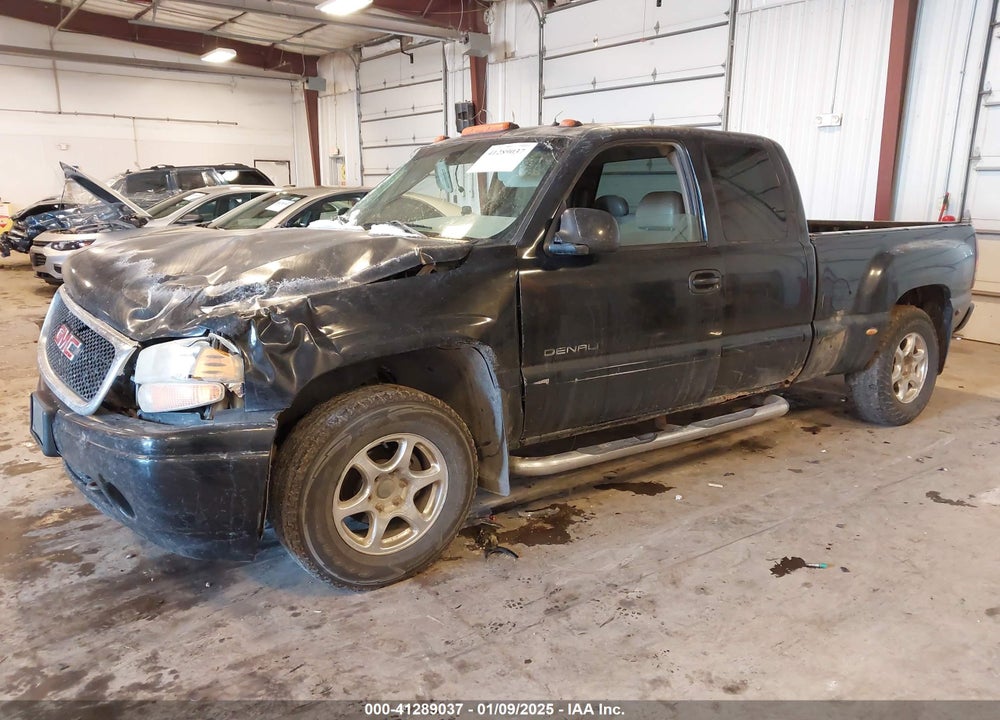 2002 GMC SIERRA 1500 VIN: 2GTFK69U921348190