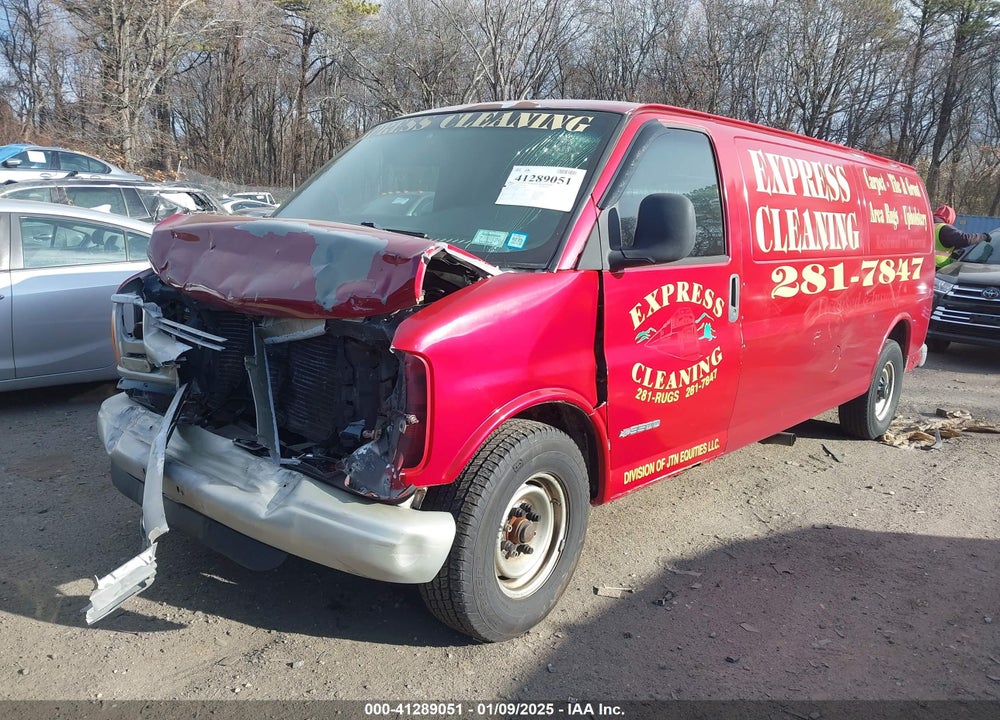 2001 CHEVROLET EXPRESS VIN: 1GCHG39RX11175305