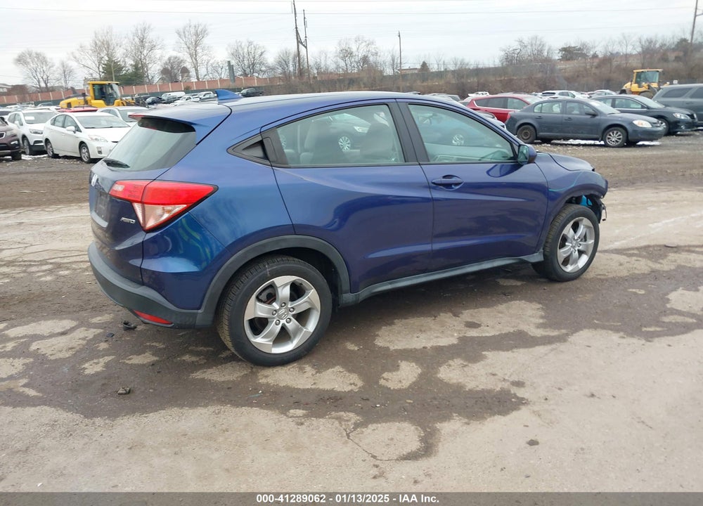 2016 HONDA HR-V LX VIN: 3CZRU6H39GM720072