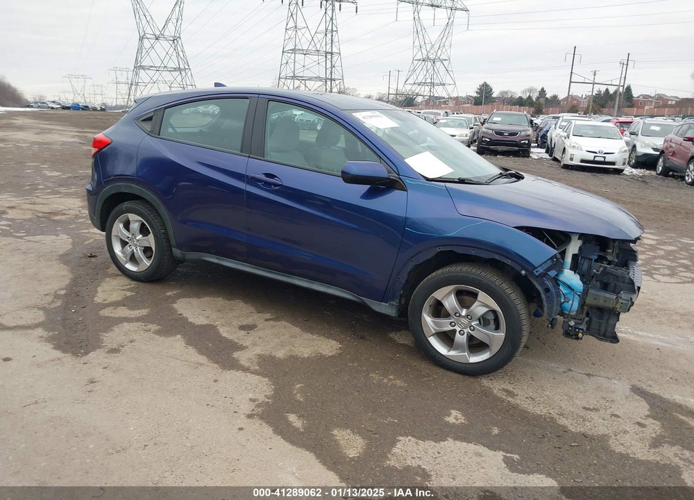 2016 HONDA HR-V LX VIN: 3CZRU6H39GM720072
