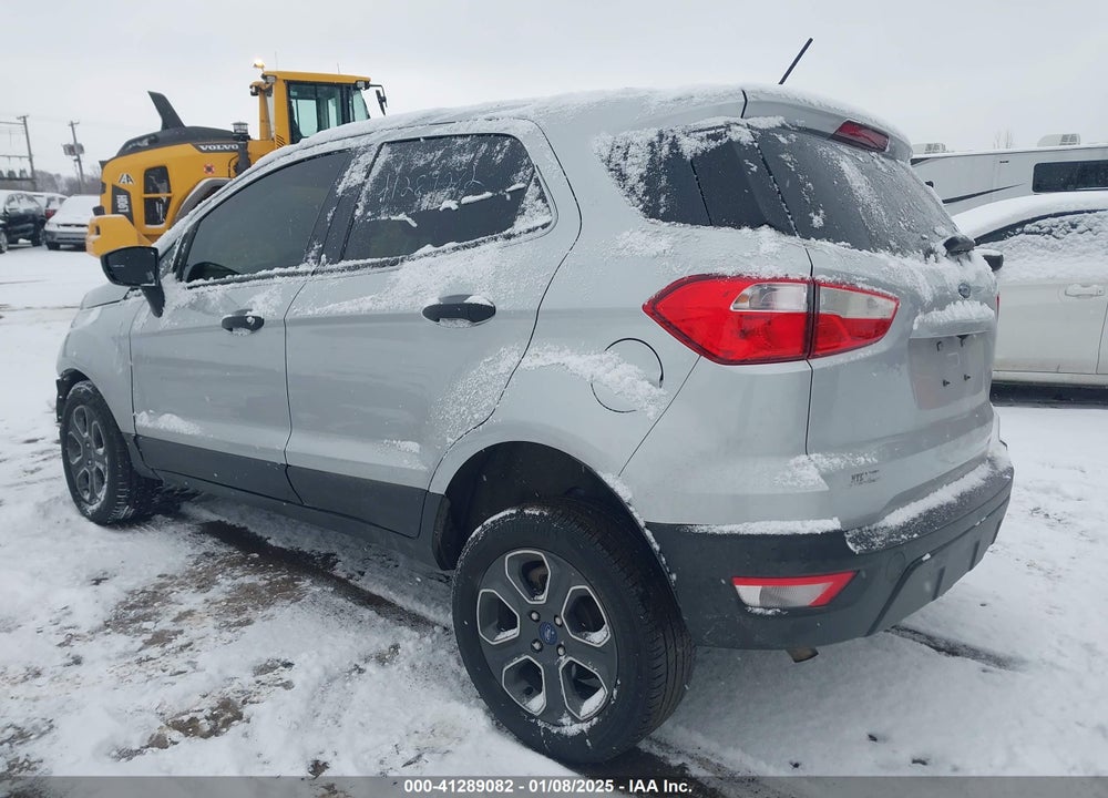 2020 FORD ECOSPORT S VIN: MAJ6S3FL5LC394417