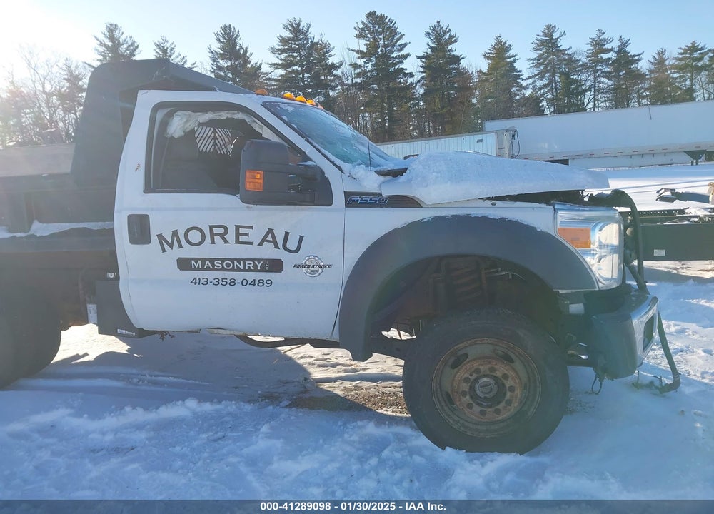 2012 FORD F-550 CHASSIS XL VIN: 1FDUF5HT3CEA08446