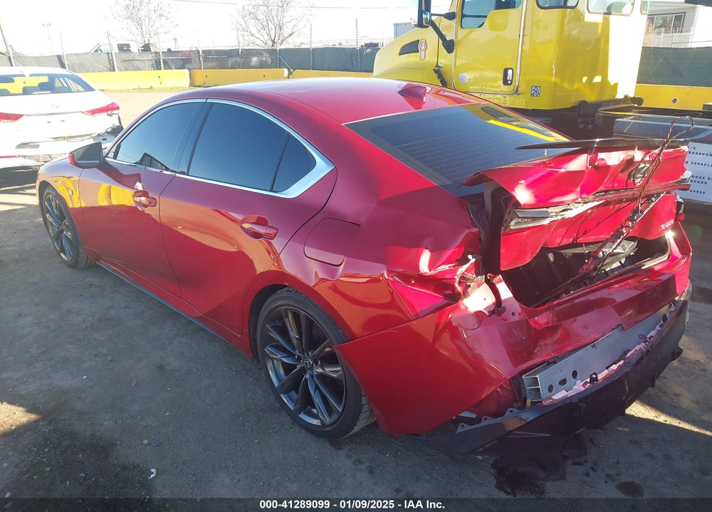 2022 LEXUS IS 350 F-SPORT VIN: JTHGZ1B25N5052614