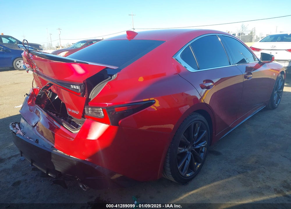 2022 LEXUS IS 350 F-SPORT VIN: JTHGZ1B25N5052614