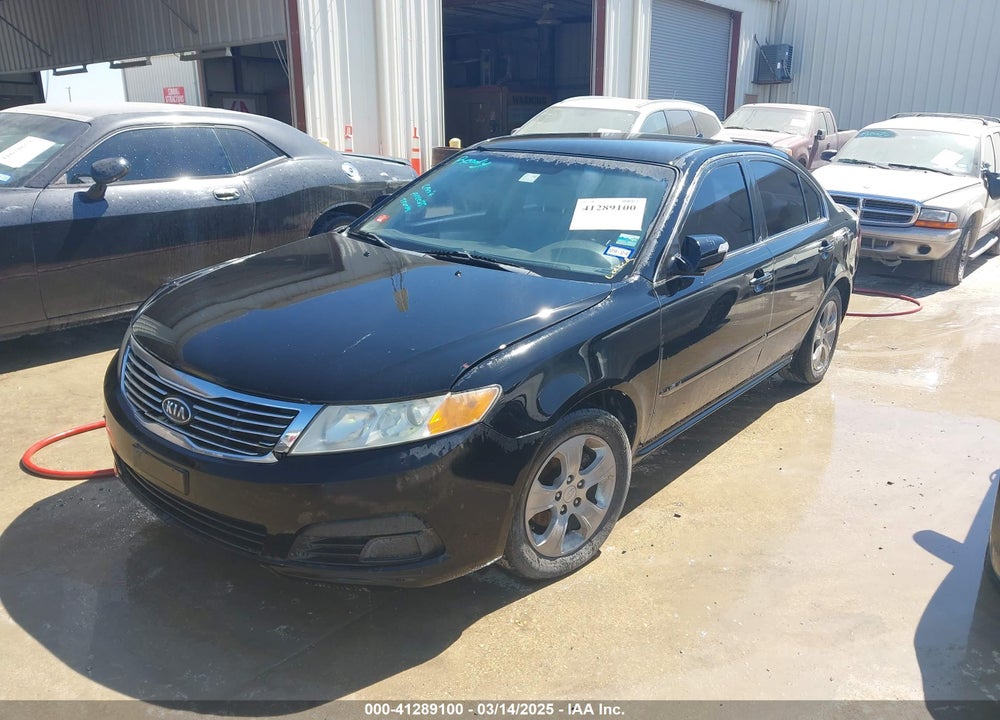 2009 KIA OPTIMA VIN: KNAGE228395365543
