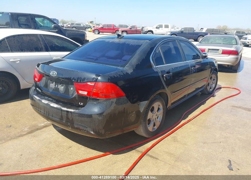 2009 KIA OPTIMA VIN: KNAGE228395365543