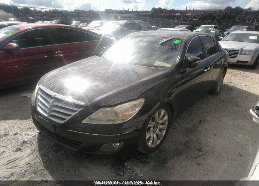 2009 HYUNDAI GENESIS VIN: KMHGC46E99U048680