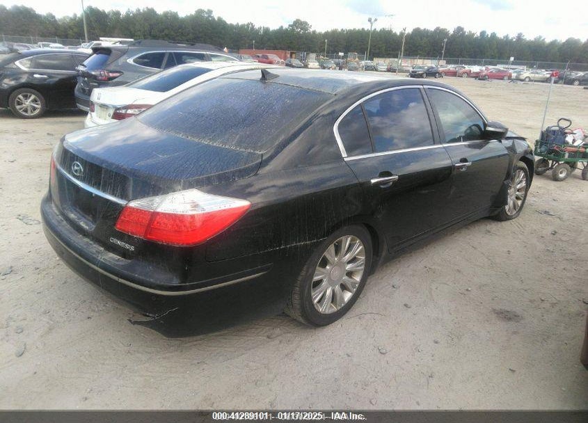 2009 HYUNDAI GENESIS VIN: KMHGC46E99U048680