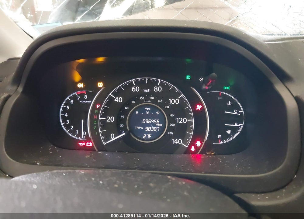 2014 HONDA CR-V EX-L VIN: 5J6RM4H78EL062699
