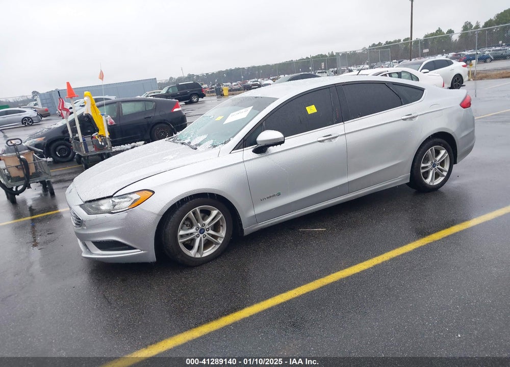 2018 FORD FUSION HYBRID SE VIN: 3FA6P0LU9JR172278