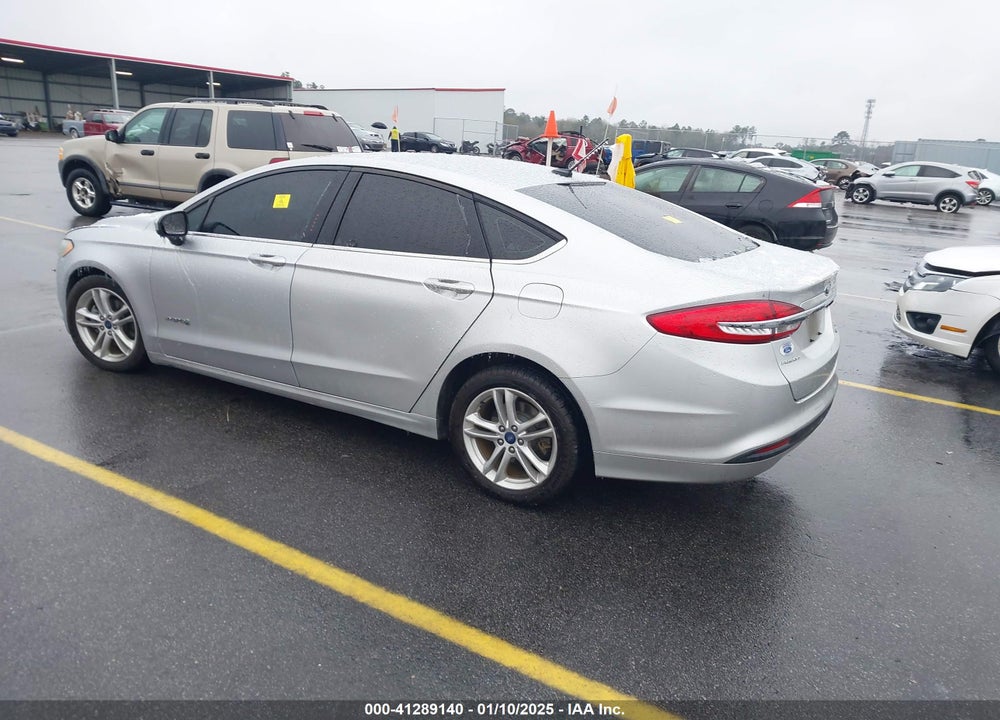 2018 FORD FUSION HYBRID SE VIN: 3FA6P0LU9JR172278