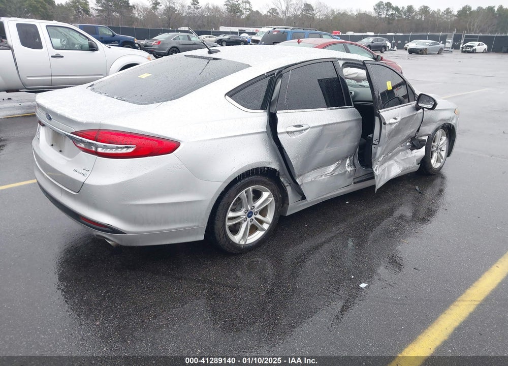 2018 FORD FUSION HYBRID SE VIN: 3FA6P0LU9JR172278