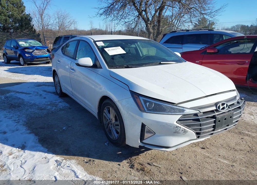 2019 HYUNDAI ELANTRA SEL VIN: 5NPD84LFXKH493631