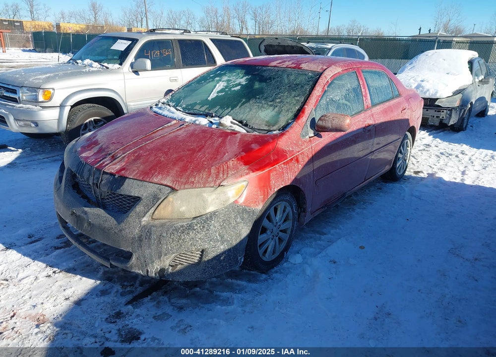 2009 TOYOTA COROLLA VIN: 1NXBU40E39Z032149