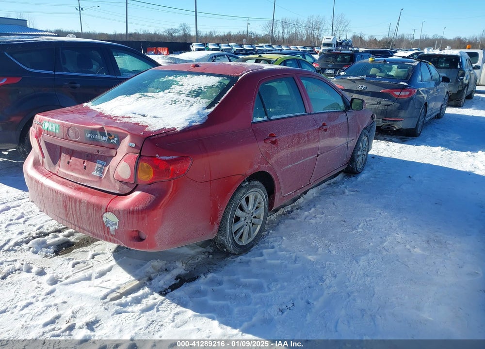 2009 TOYOTA COROLLA VIN: 1NXBU40E39Z032149