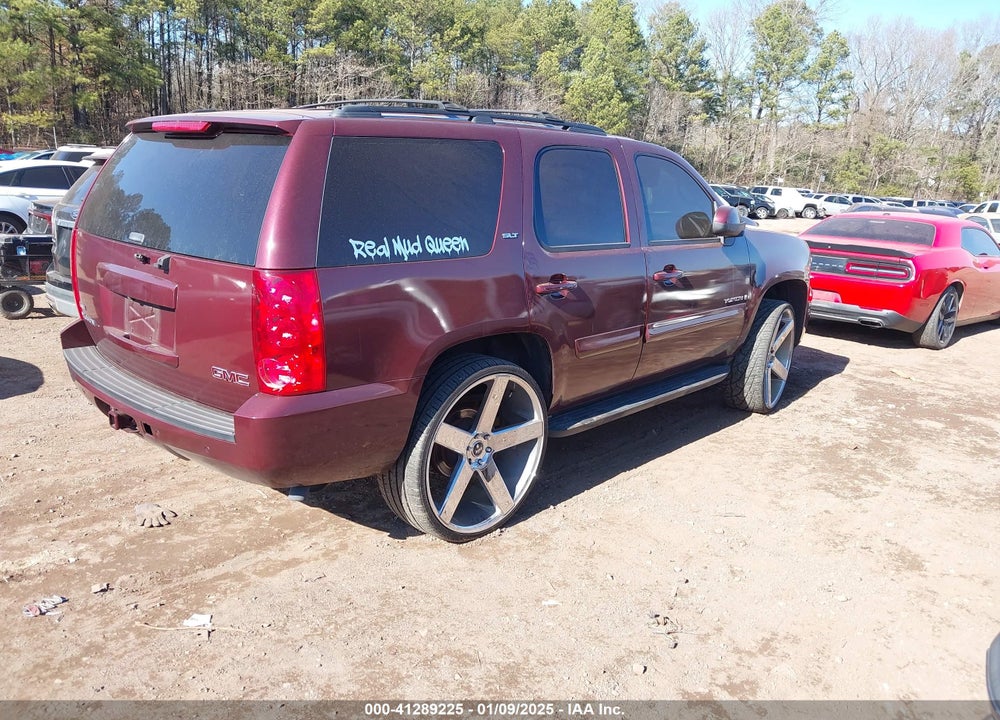 2008 GMC YUKON SLT VIN: 1GKFC13058J190018