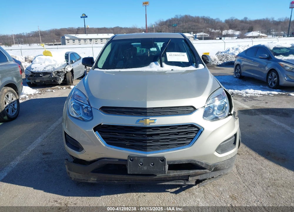 2016 CHEVROLET EQUINOX LS VIN: 2GNALBEK9G1137221