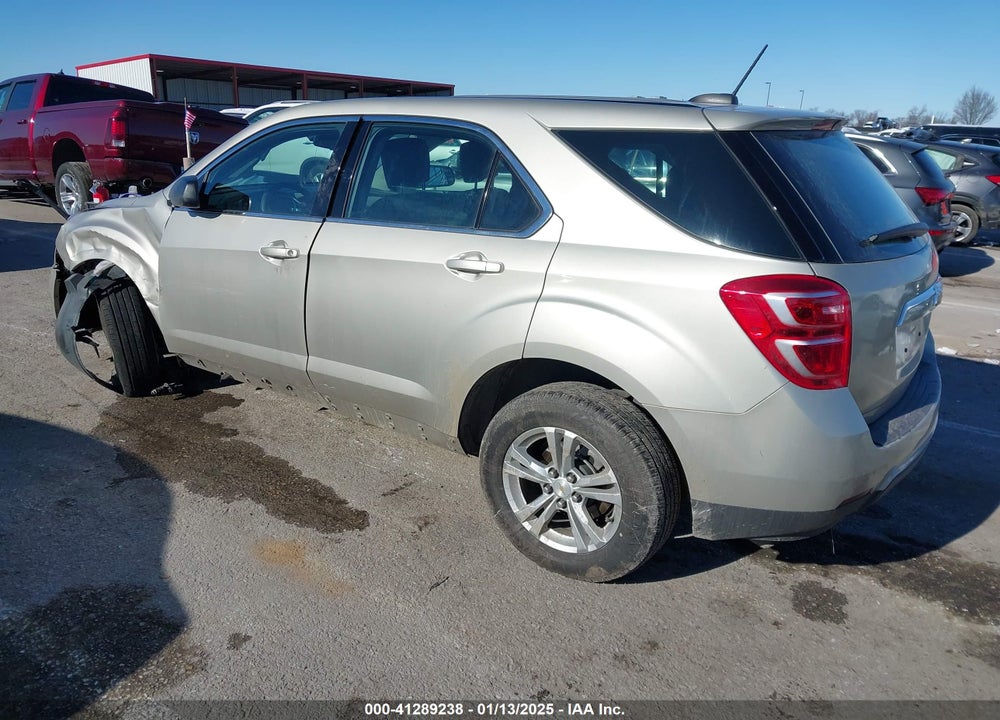 2016 CHEVROLET EQUINOX LS VIN: 2GNALBEK9G1137221