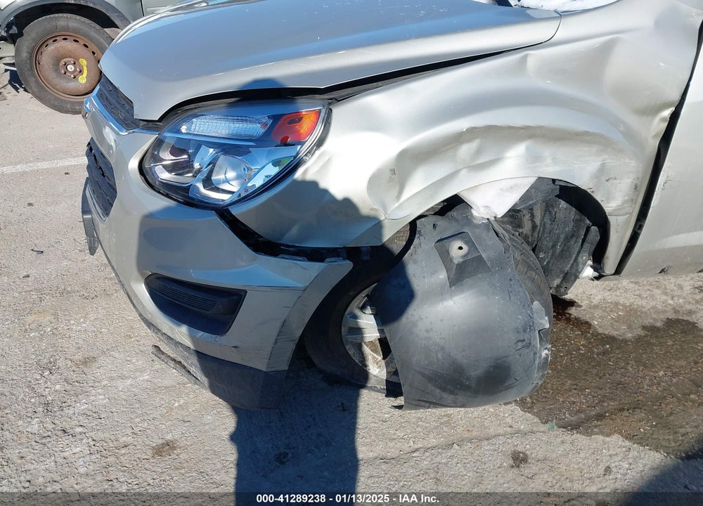 2016 CHEVROLET EQUINOX LS VIN: 2GNALBEK9G1137221