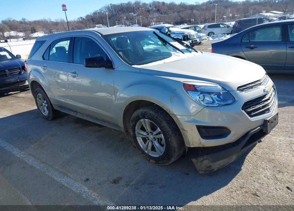 2016 CHEVROLET EQUINOX LS VIN: 2GNALBEK9G1137221
