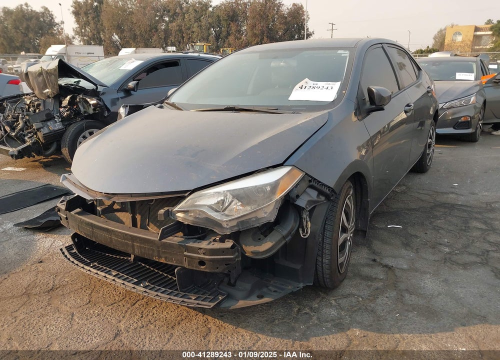 2016 TOYOTA COROLLA VIN: 2T1BURHE1GC734499