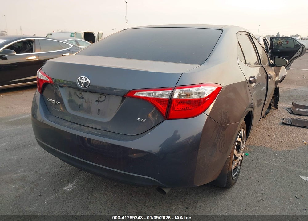 2016 TOYOTA COROLLA VIN: 2T1BURHE1GC734499