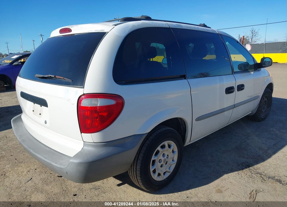 2001 CHRYSLER VOYAGER VIN: 1C8GJ25G91B121014