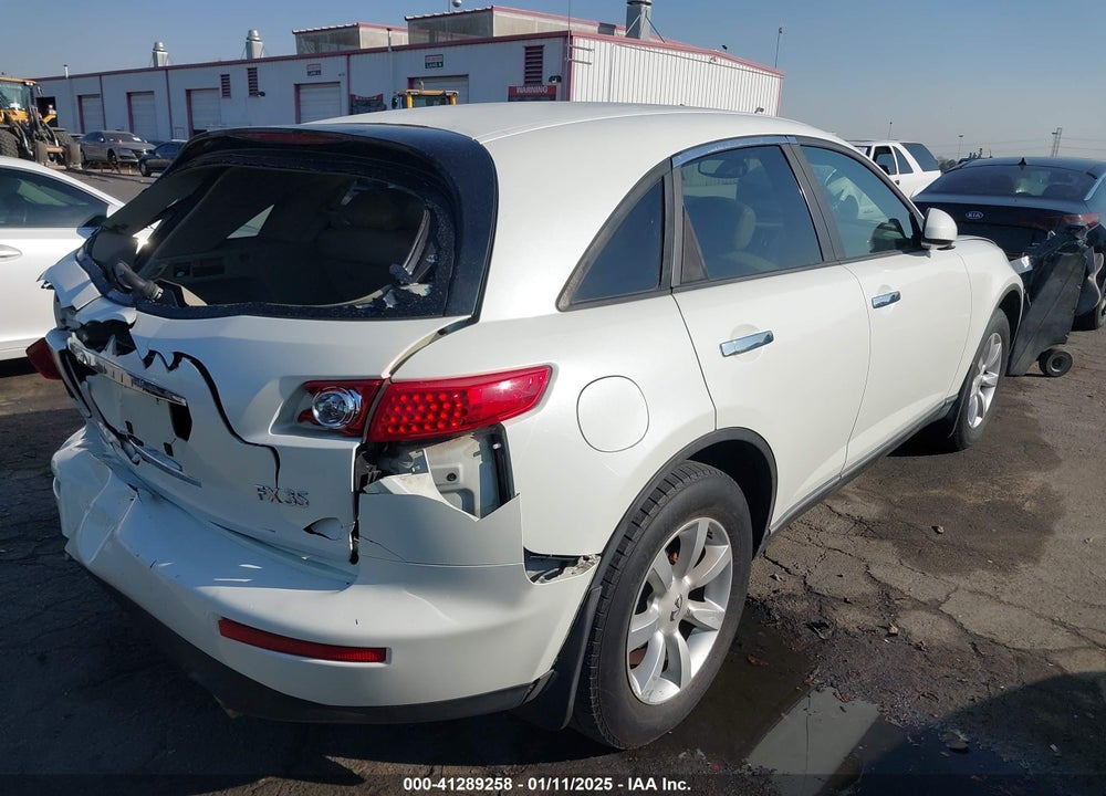 2003 INFINITI FX35 VIN: JNRAS08U53X100273