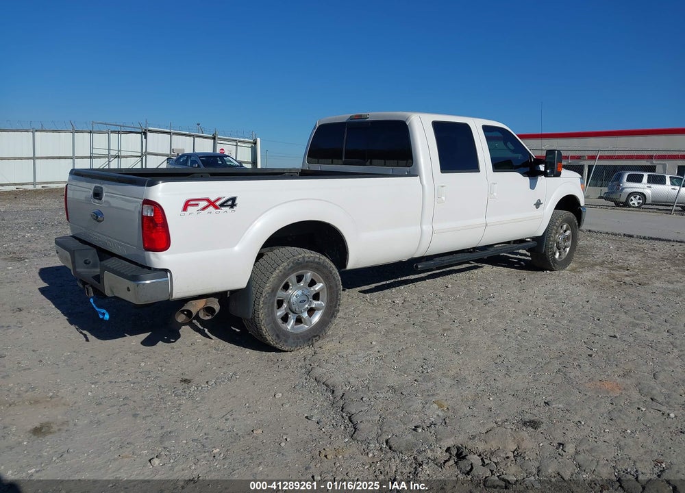 2014 FORD F-350 LARIAT VIN: 1FT8W3BT3EEB06205