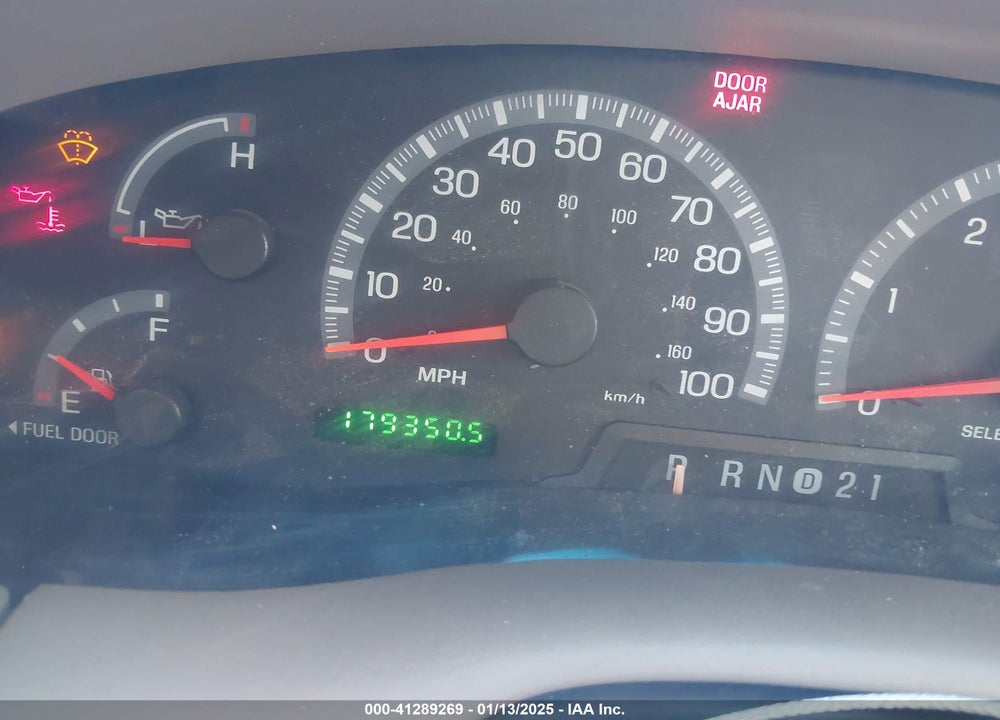 2001 FORD EXPEDITION EDDIE BAUER VIN: 1FMRU17L81LB77621