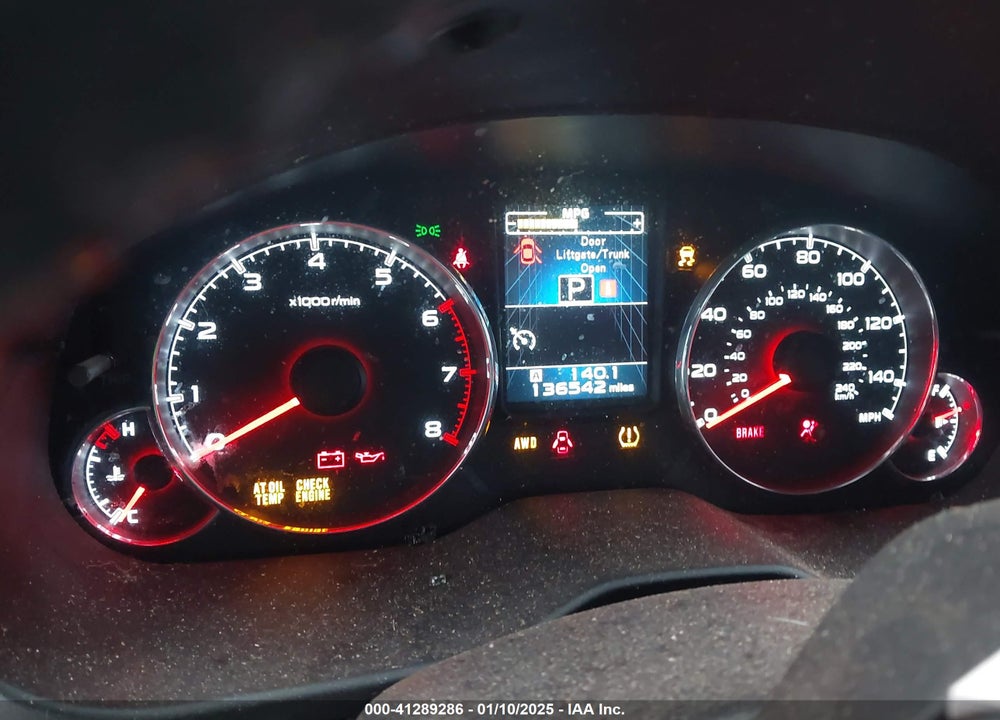 2014 SUBARU OUTBACK 2.5I LIMITED VIN: 4S4BRCLC0E3305456