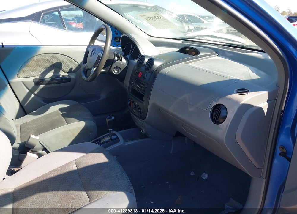 2004 CHEVROLET AVEO VIN: KL1TD52624B171785
