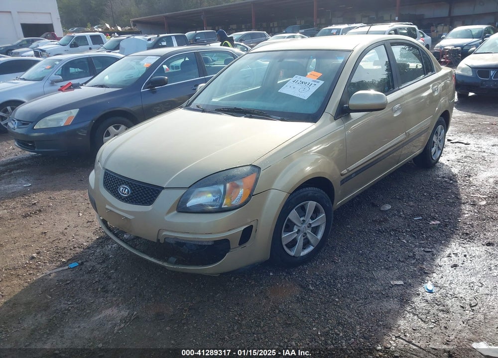 2010 KIA RIO LX VIN: KNADH4A34A6618086