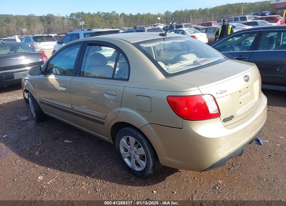 2010 KIA RIO LX VIN: KNADH4A34A6618086