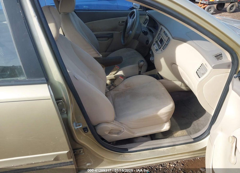 2010 KIA RIO LX VIN: KNADH4A34A6618086