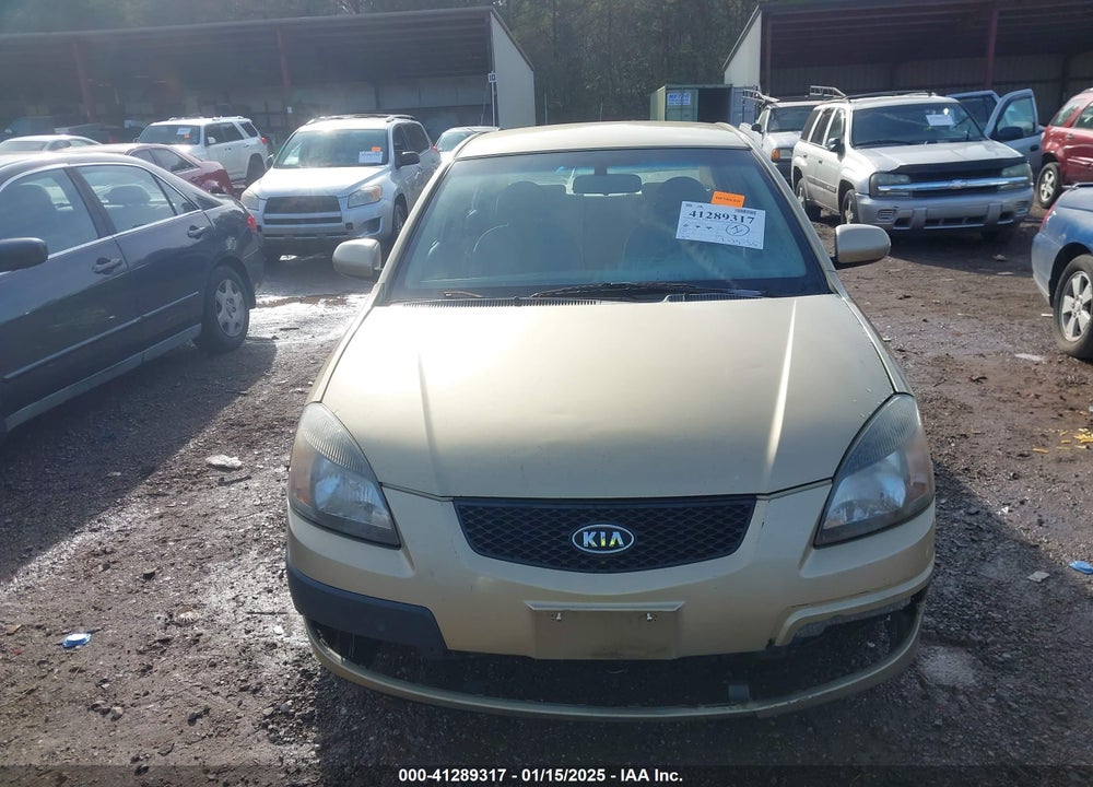 2010 KIA RIO LX VIN: KNADH4A34A6618086