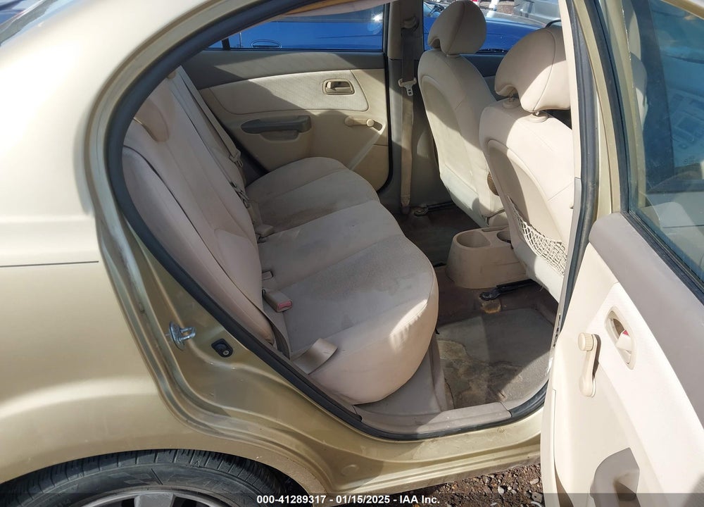 2010 KIA RIO LX VIN: KNADH4A34A6618086