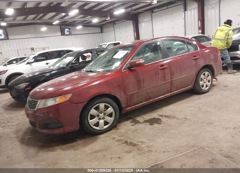 2010 KIA OPTIMA LX VIN: KNAGG4A80A5373644