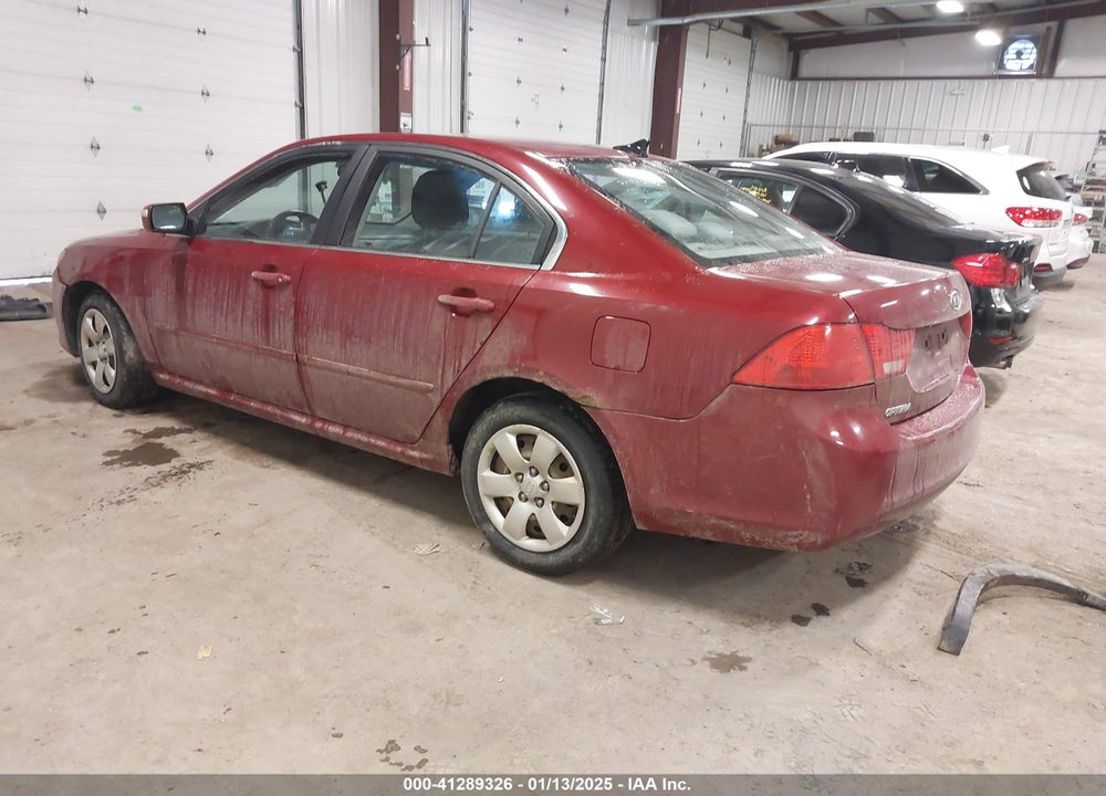 2010 KIA OPTIMA LX VIN: KNAGG4A80A5373644