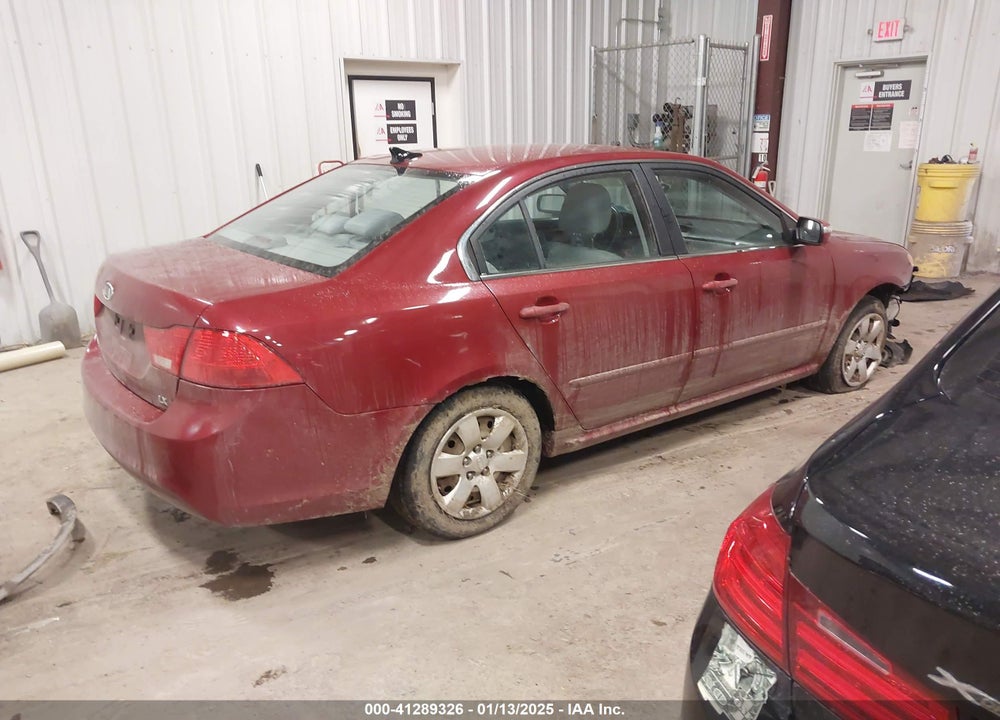 2010 KIA OPTIMA LX VIN: KNAGG4A80A5373644