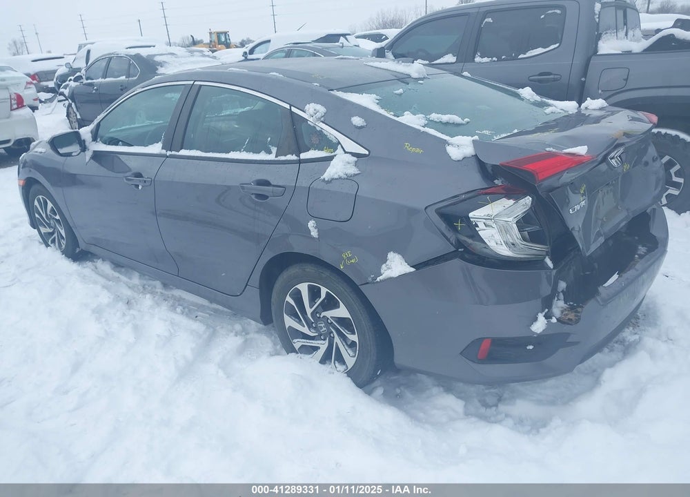 2018 HONDA CIVIC EX VIN: 19XFC2F74JE002523