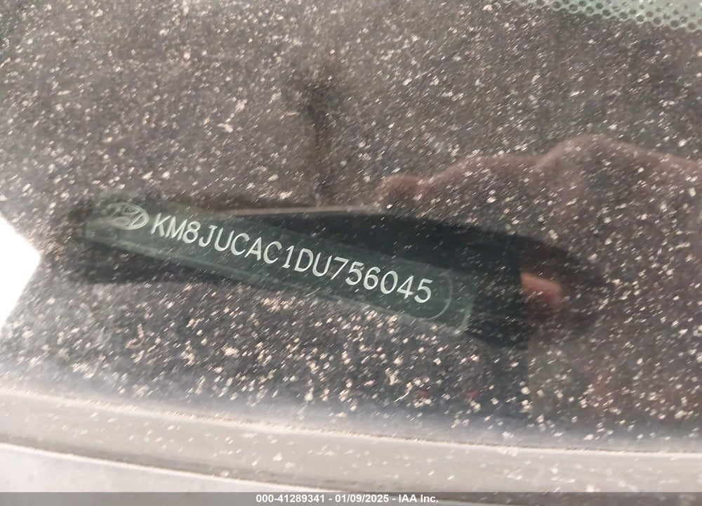 2013 HYUNDAI TUCSON GLS VIN: KM8JUCAC1DU756045